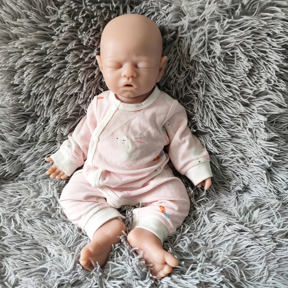 bambola reborn femmina silicone morbido