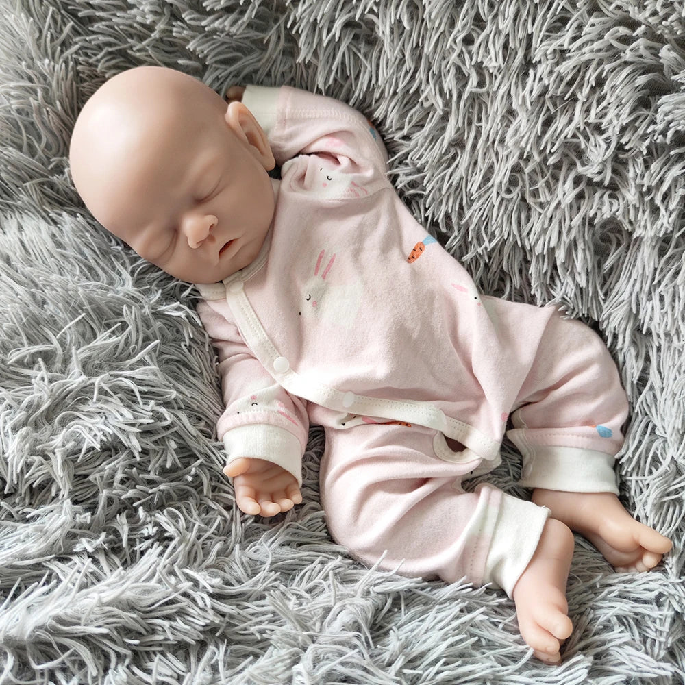 bambola reborn femmina silicone morbido