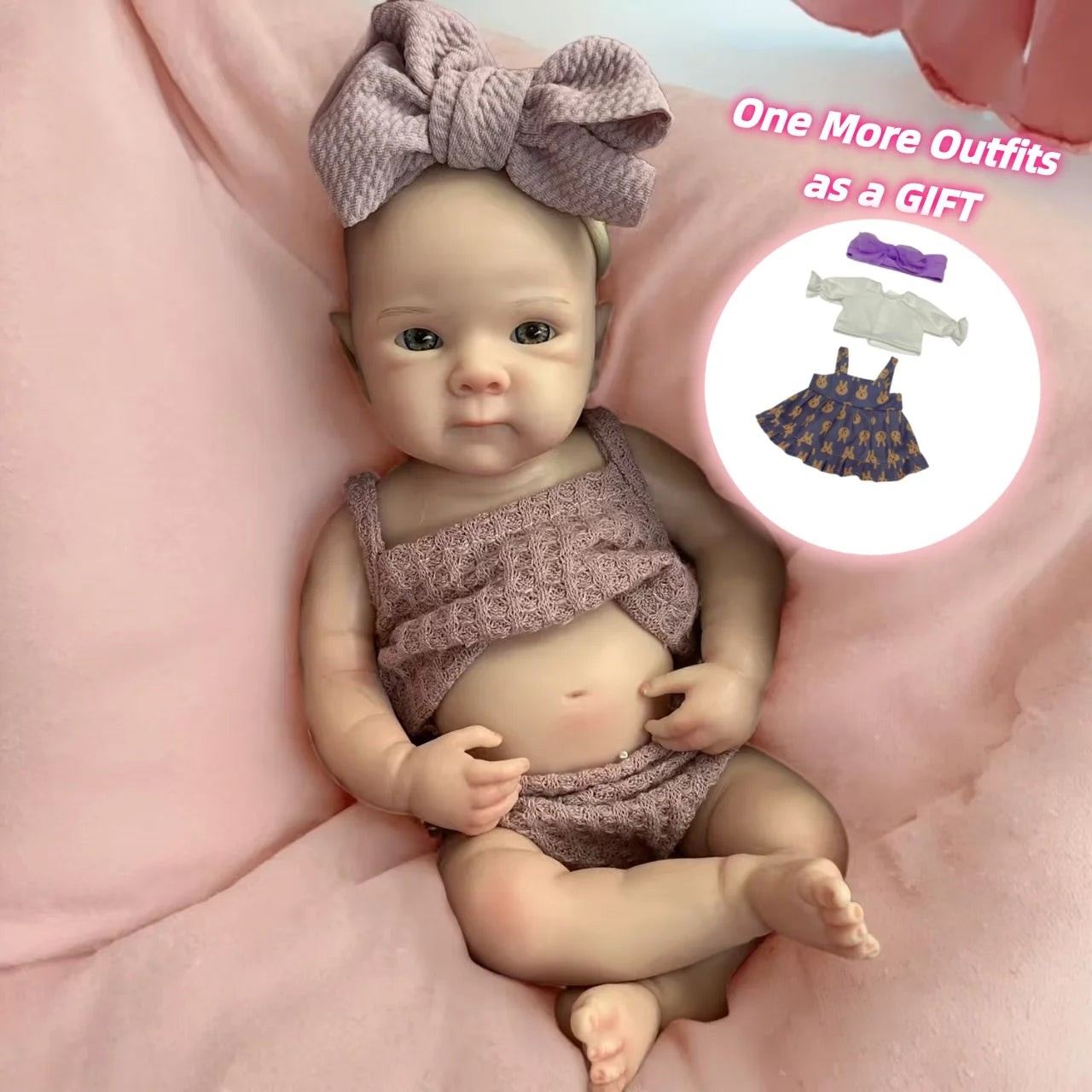 bambola reborn femmina silicone morbido