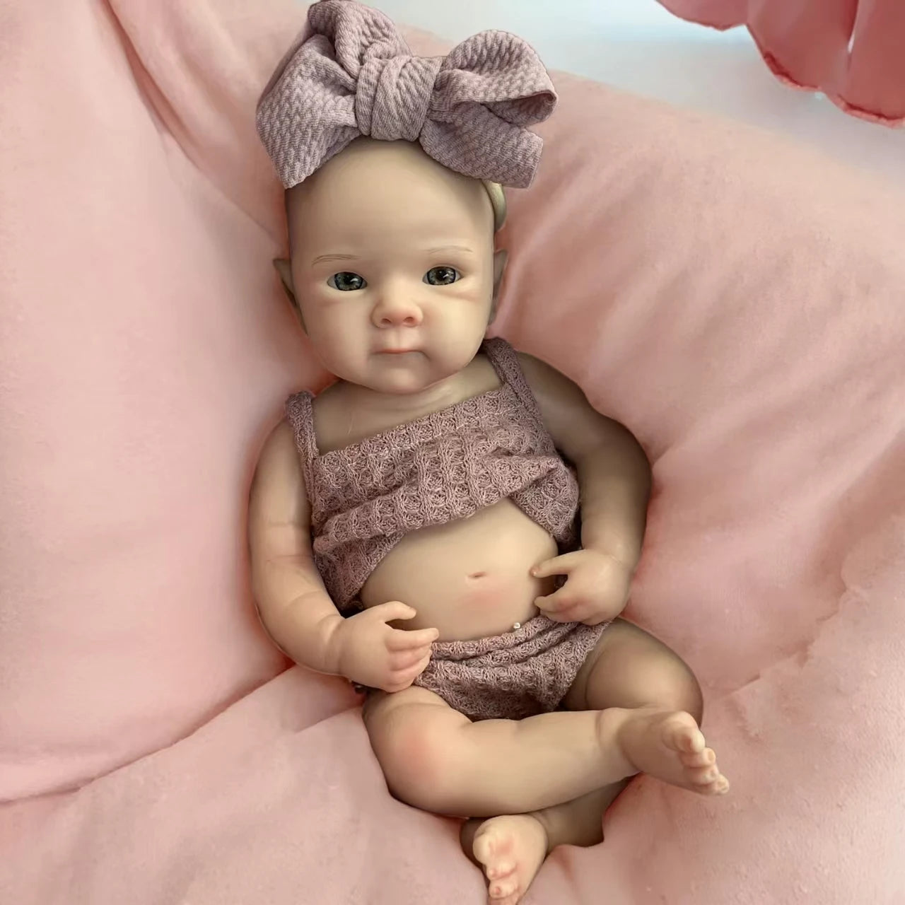 bambola reborn femmina silicone morbido