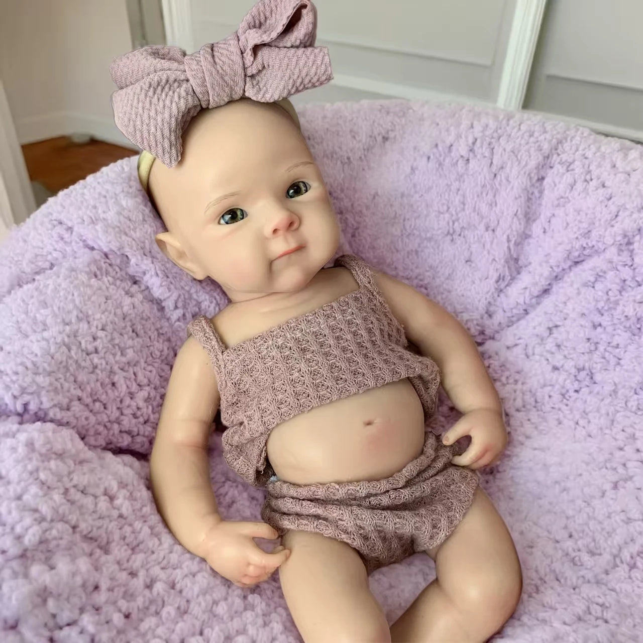 bambola reborn femmina silicone morbido