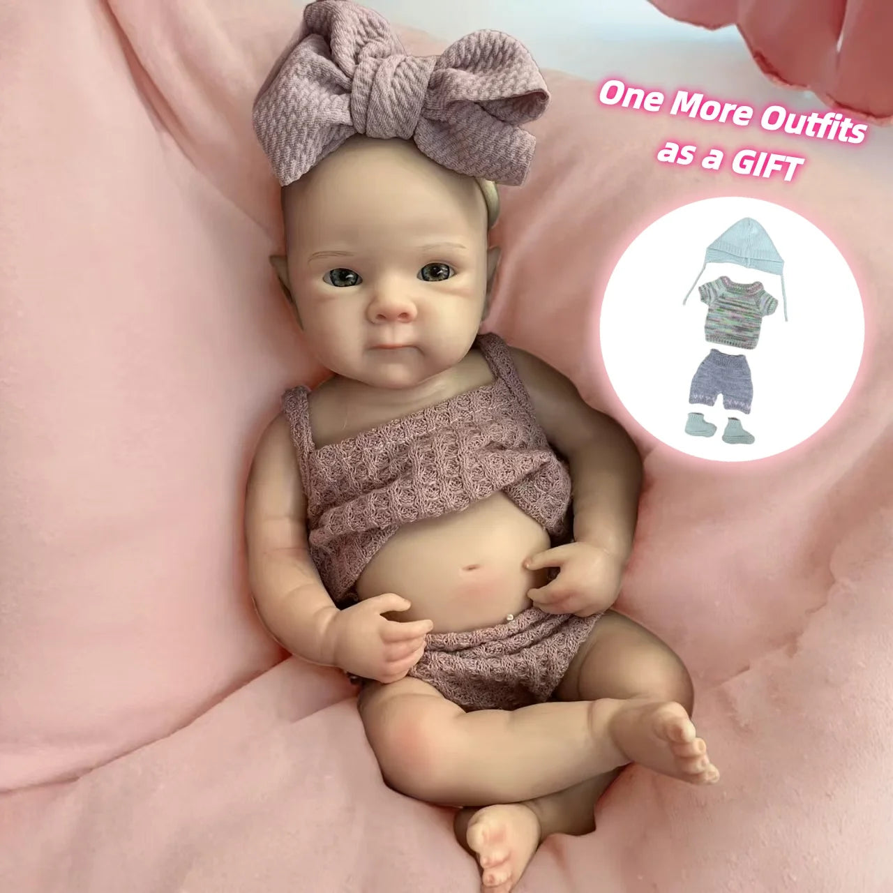 bambola reborn femmina silicone morbido
