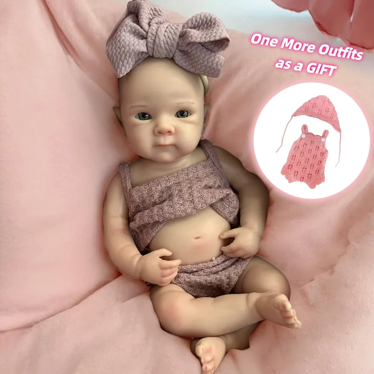 bambola reborn femmina silicone morbido
