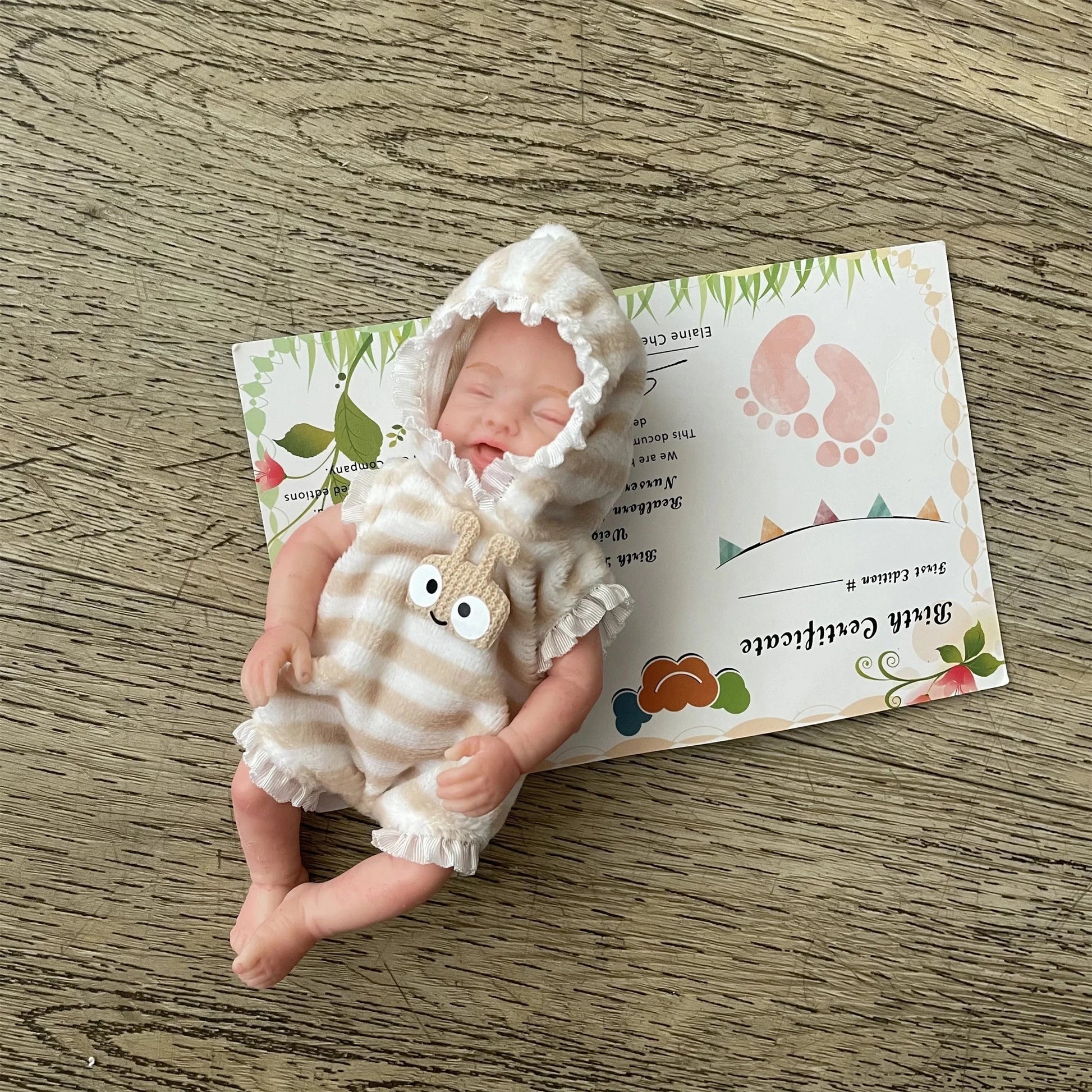 bambola reborn femmina silicone morbido mini