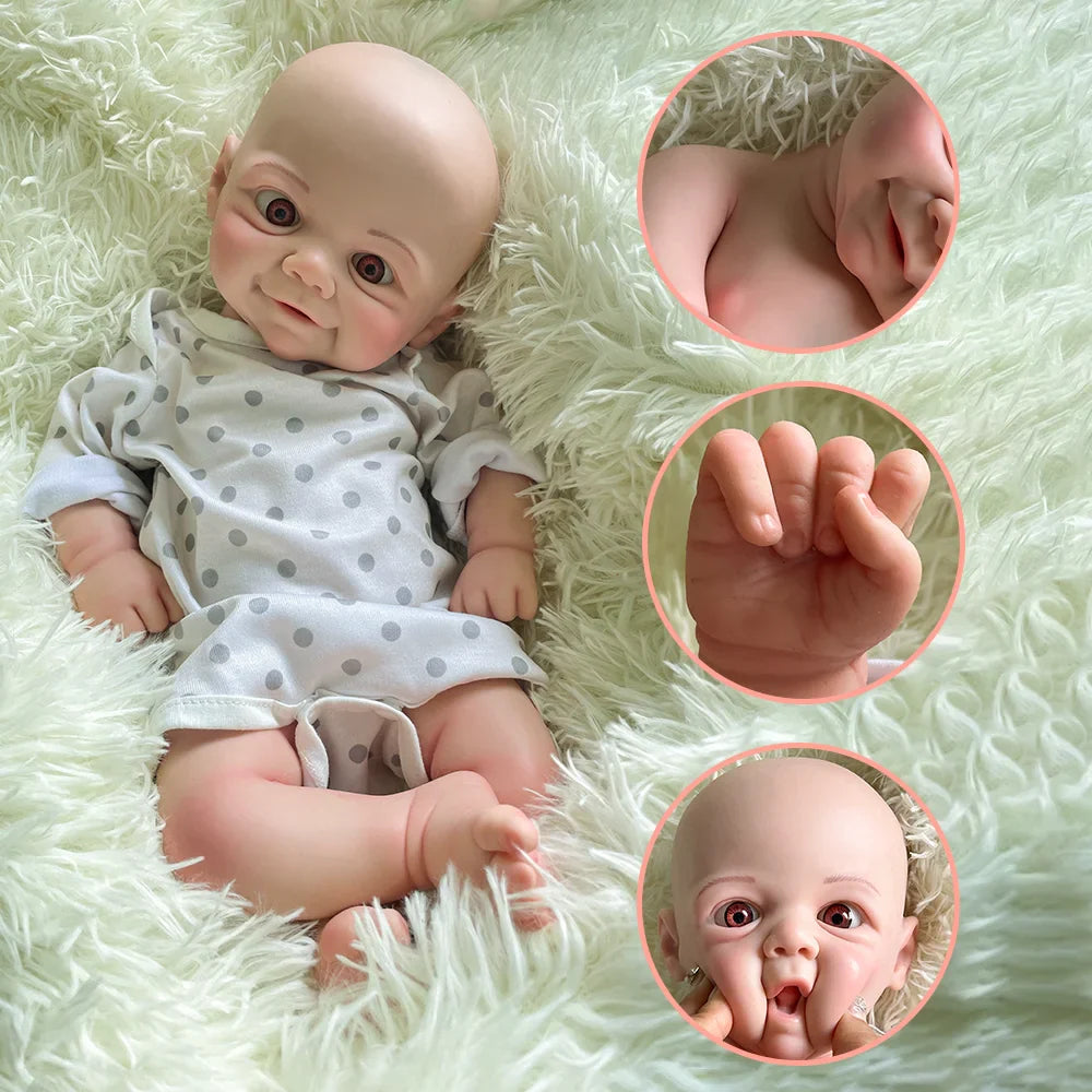 bambola reborn silicone morbido