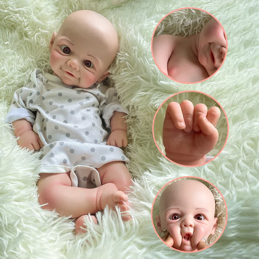 bambola reborn silicone morbido