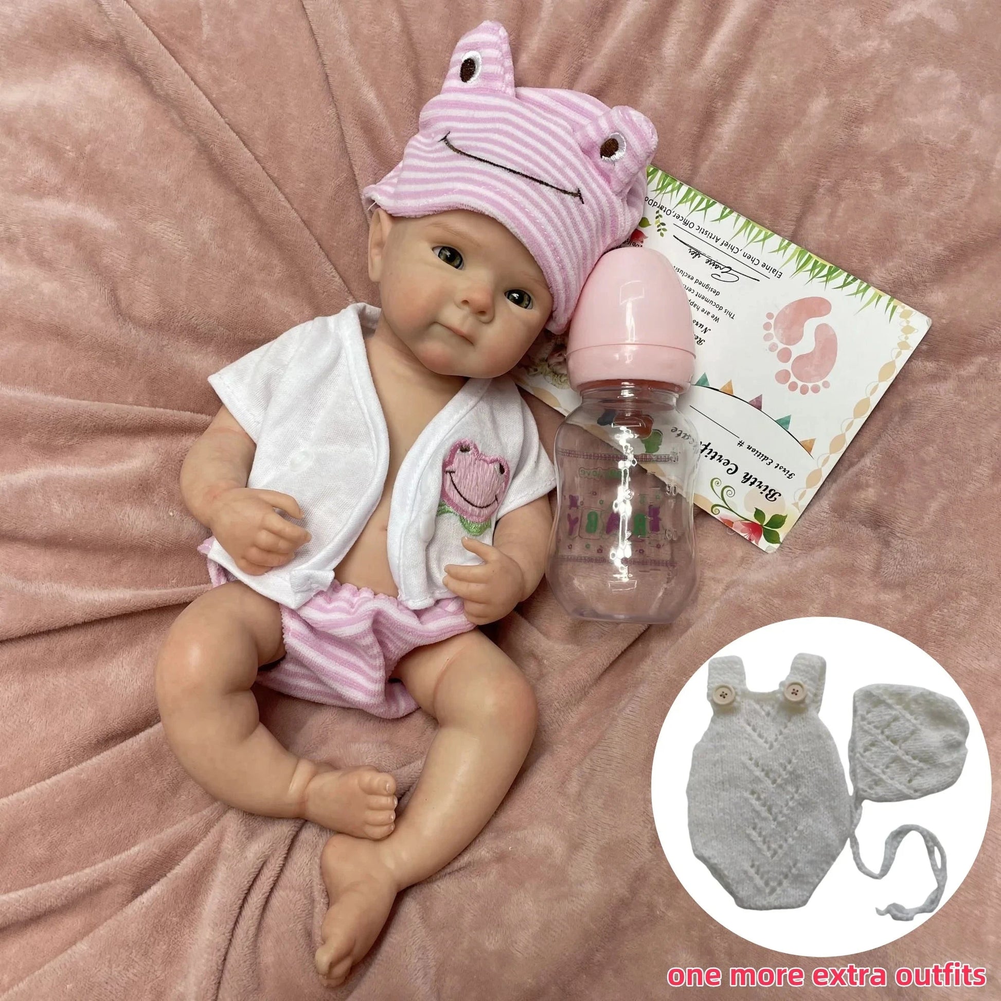 bambola reborn femmina silicone morbido
