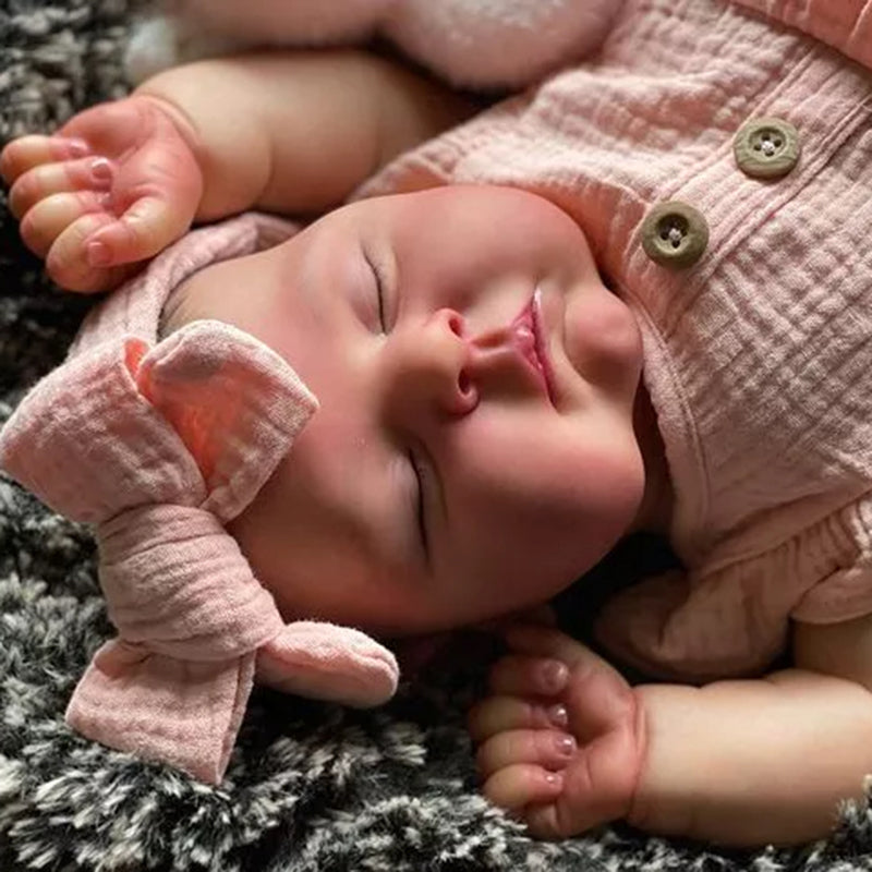 bambola reborn femmina corpo in tessuto