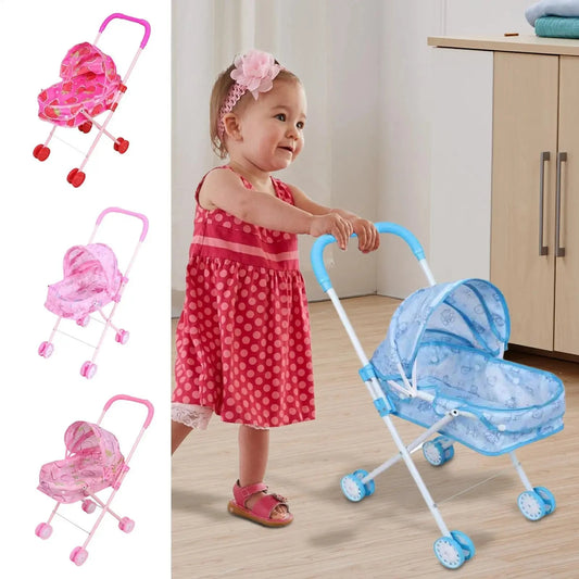 passeggino bambola reborn silicone tessuto