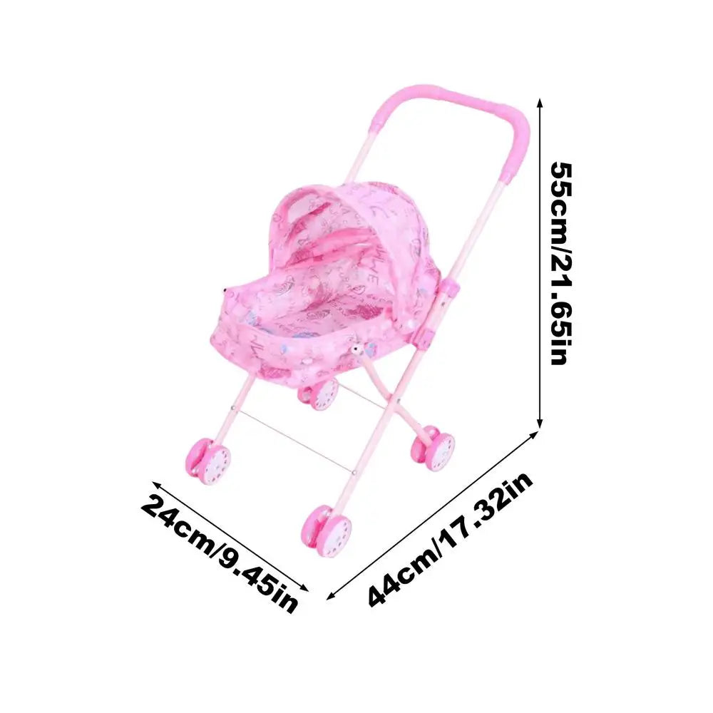 passeggino bambola reborn silicone tessuto