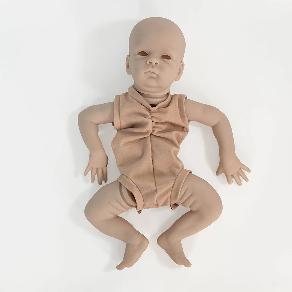 kit bambola reborn completo corpo in tessuto