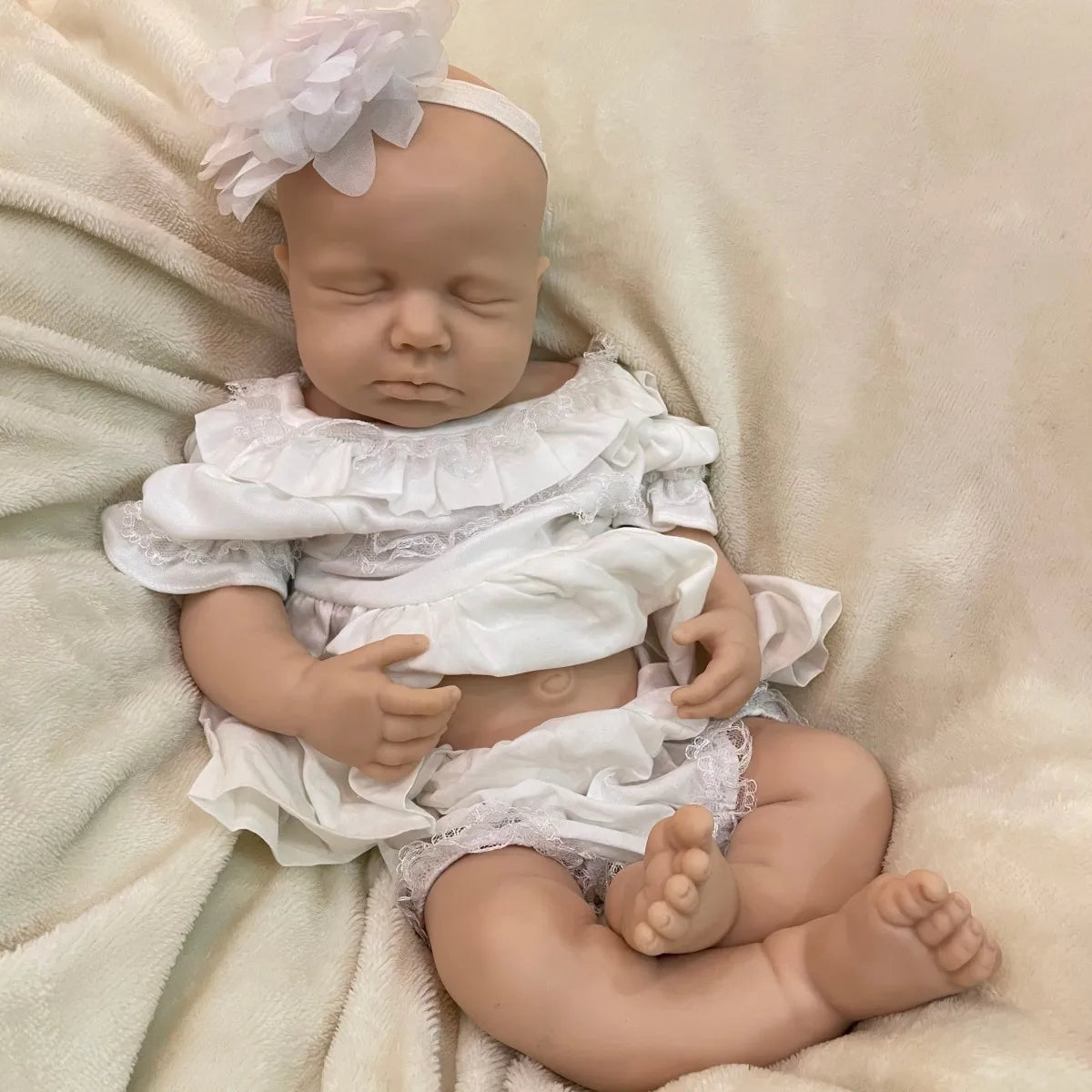 bambola reborn femmina silicone morbido