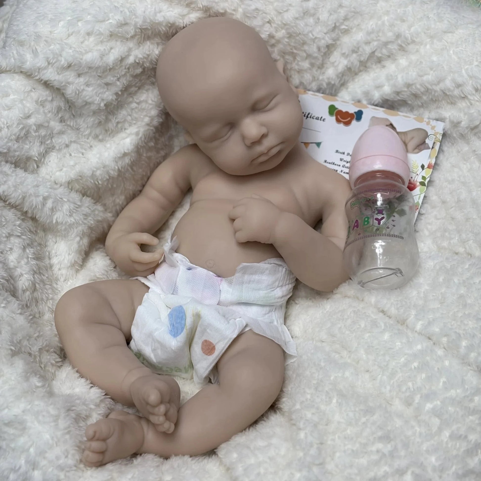 bambola reborn femmina silicone morbido