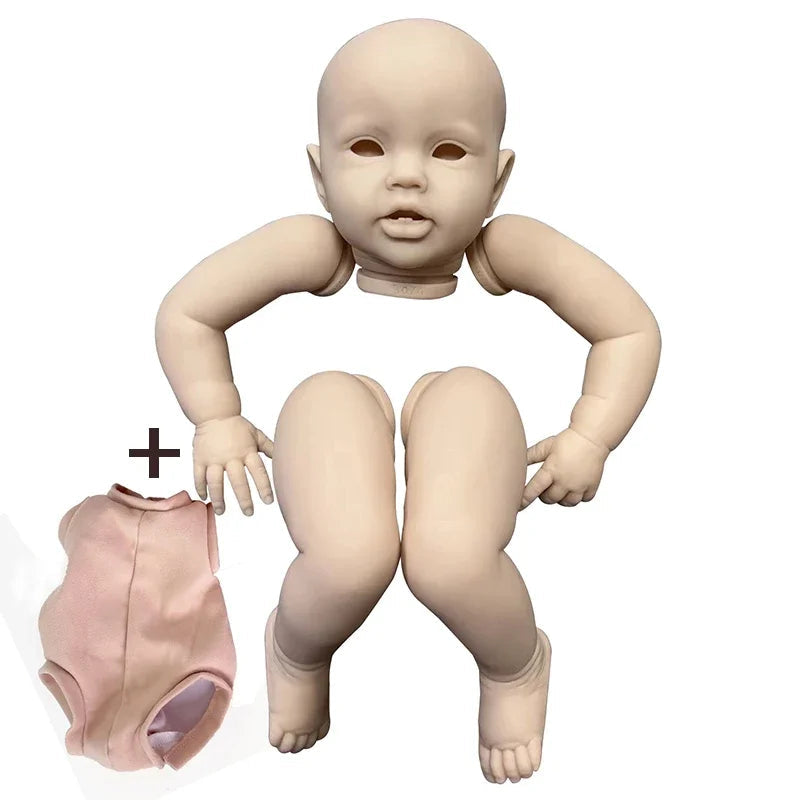 kit bambola reborn completo corpo in tessuto