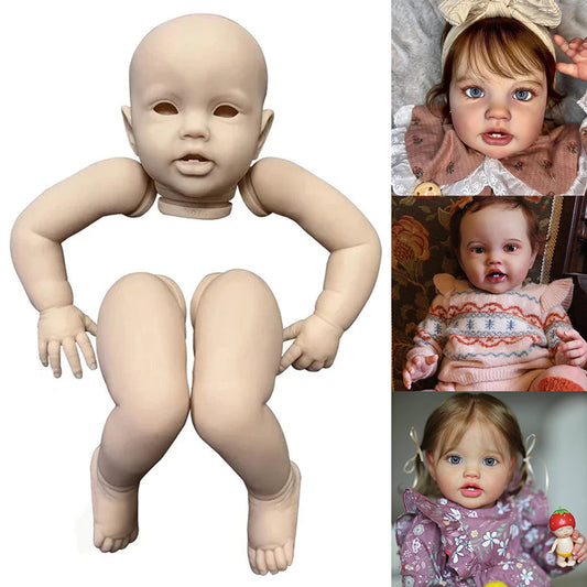 kit bambola reborn completo corpo in tessuto