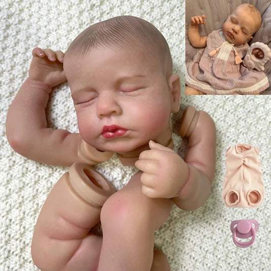 kit bambola reborn completo corpo in tessuto