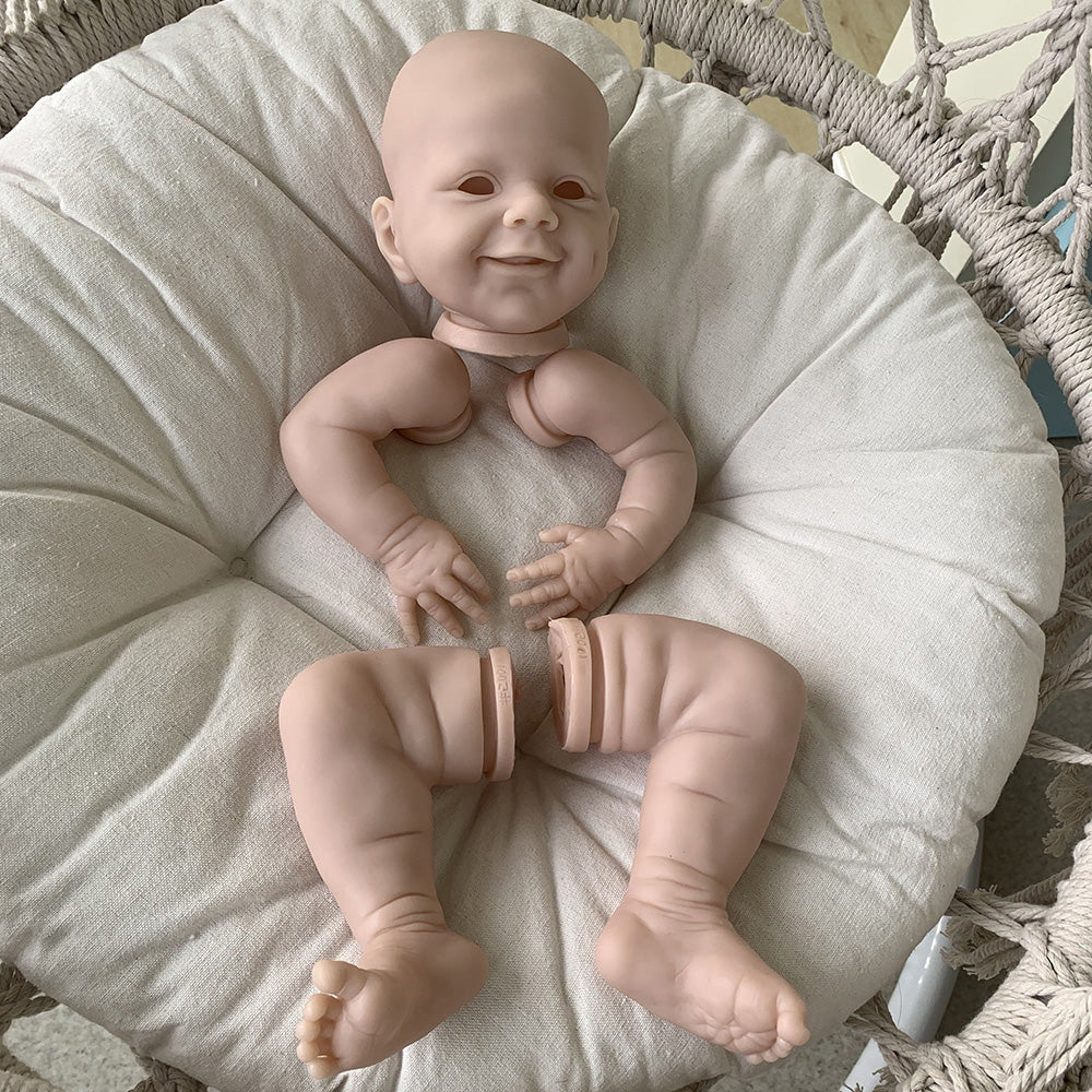 kit bambola reborn completo corpo in tessuto