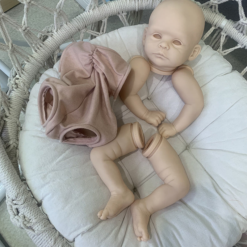 kit bambola reborn completo corpo in tessuto