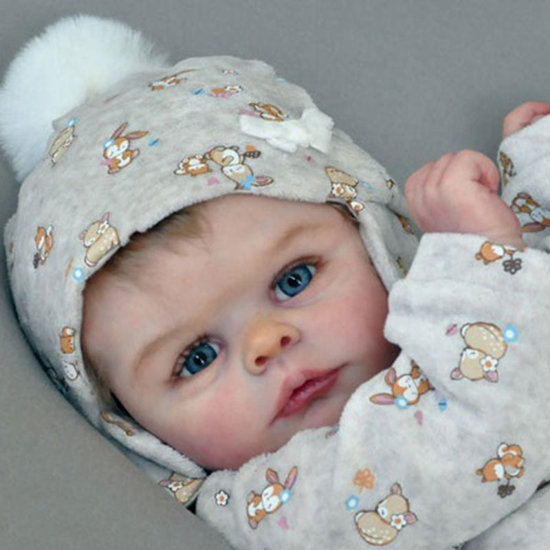 kit bambola reborn completo corpo in tessuto