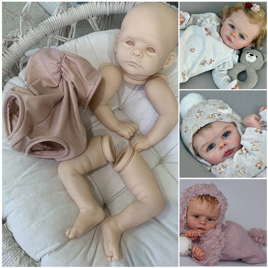 kit bambola reborn completo corpo in tessuto