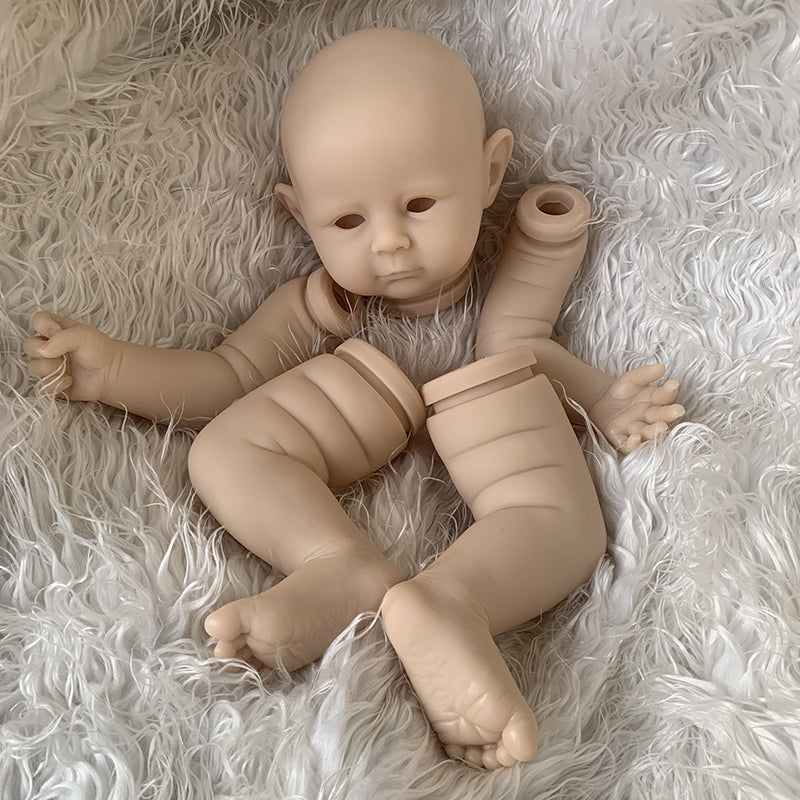 kit bambola reborn completo corpo in tessuto