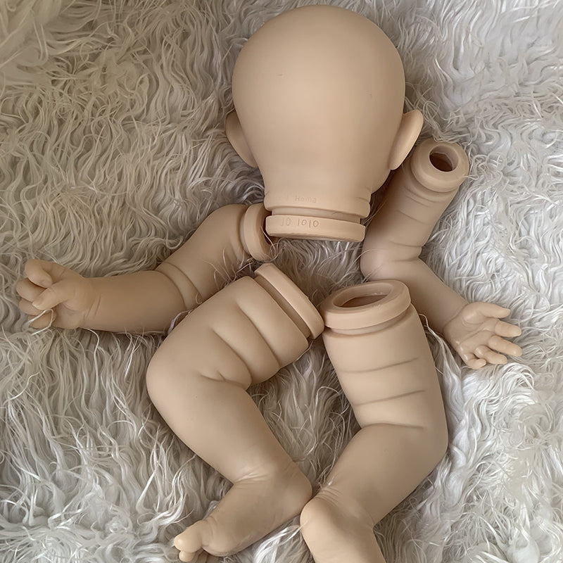 kit bambola reborn completo corpo in tessuto