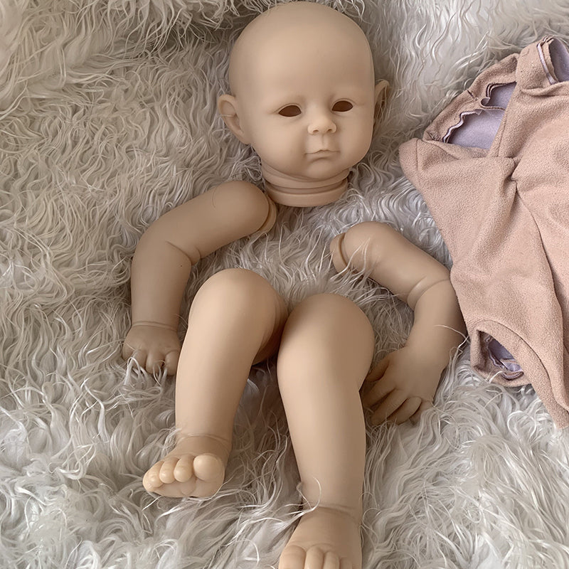 kit bambola reborn completo corpo in tessuto