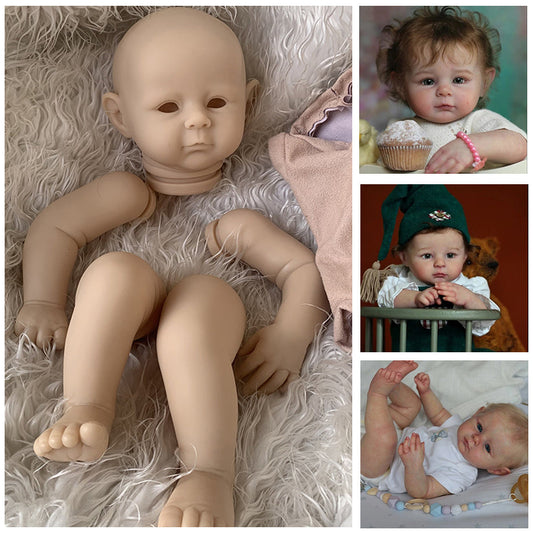 kit bambola reborn completo corpo in tessuto