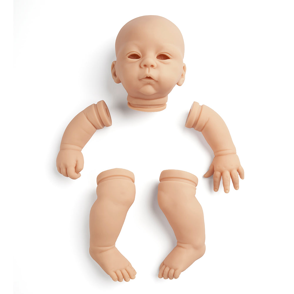 kit bambola reborn completo corpo in tessuto