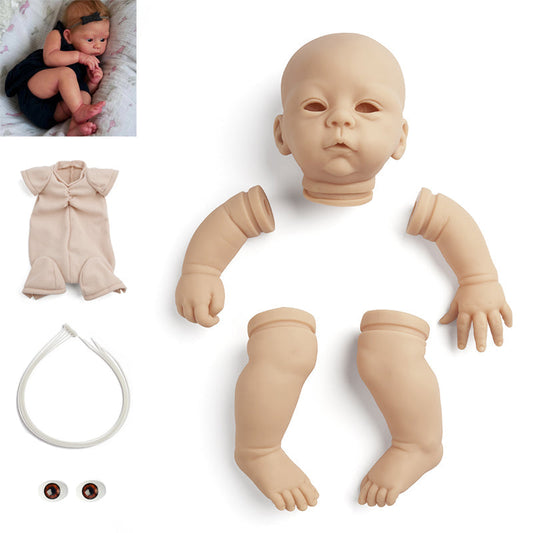 kit bambola reborn completo corpo in tessuto