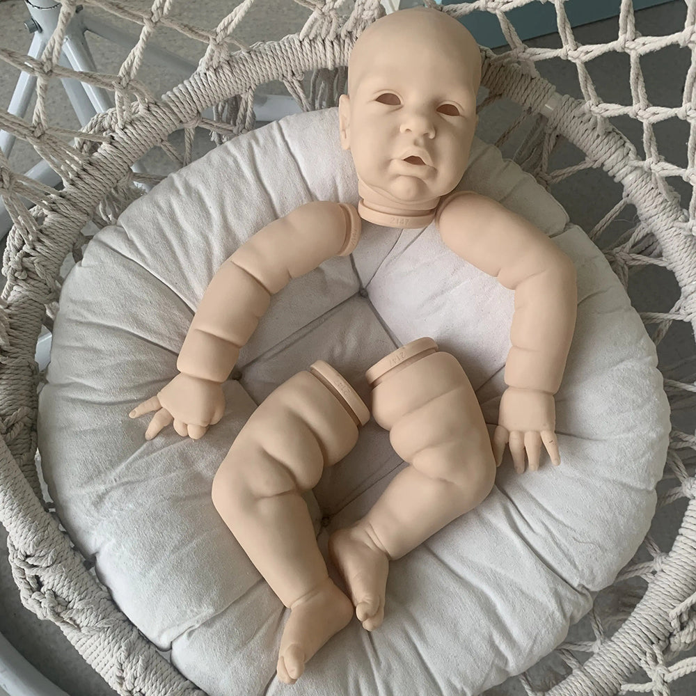 kit bambola reborn completo corpo in tessuto