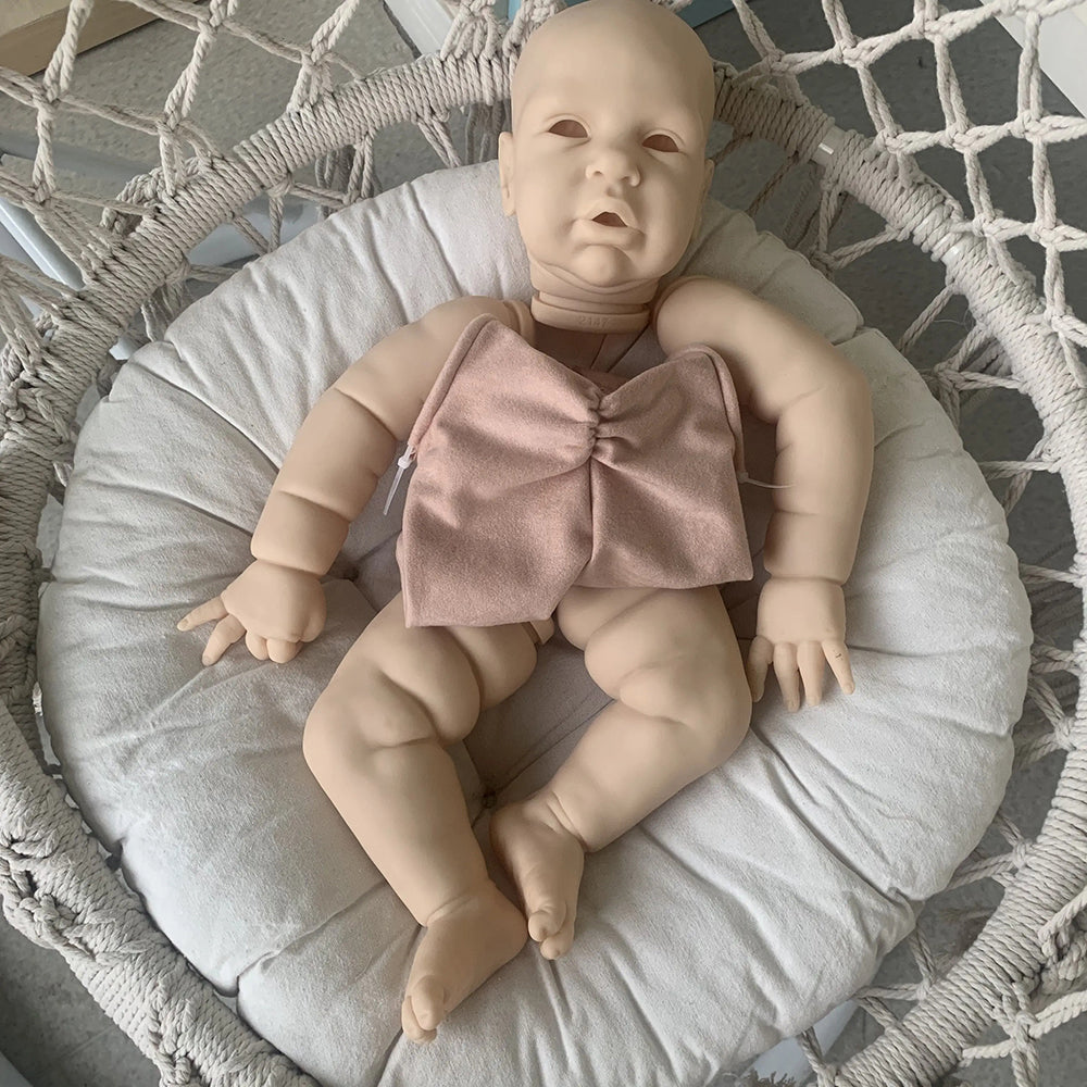 kit bambola reborn completo corpo in tessuto