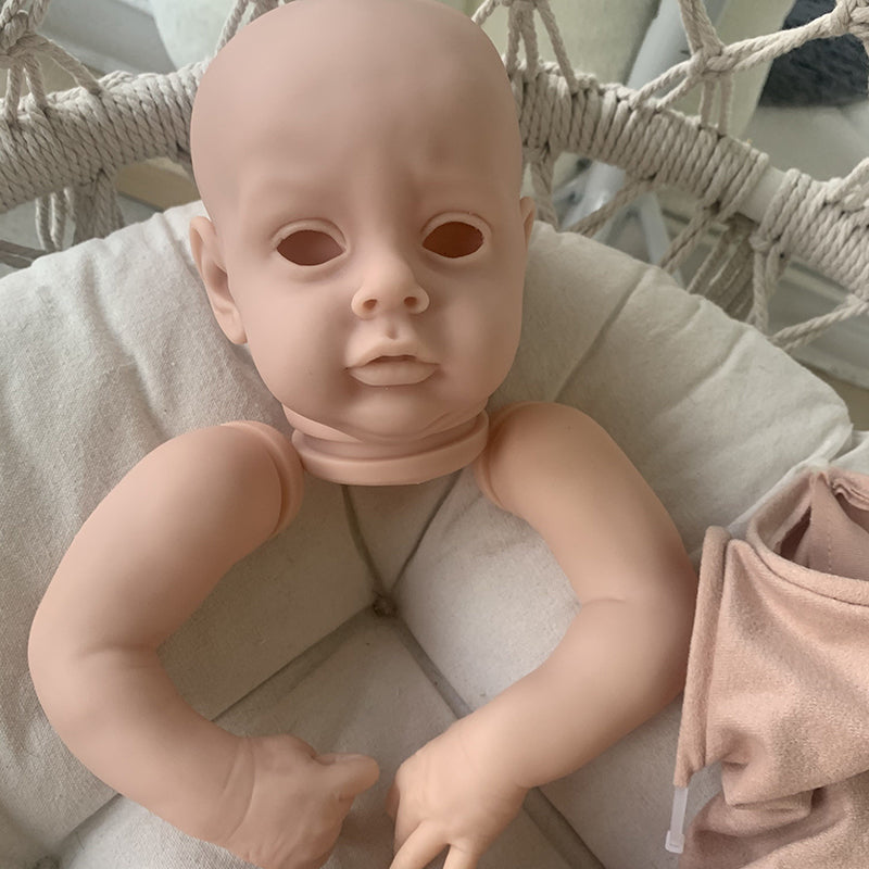 kit bambola reborn completo corpo in tessuto