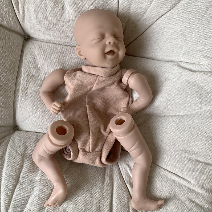kit bambola reborn completo corpo in tessuto