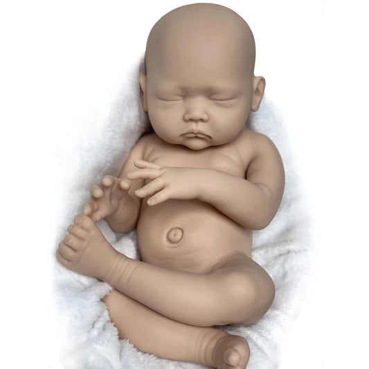 kit bambola reborn completo femmina silicone morbido