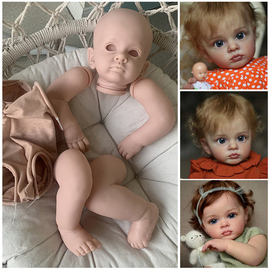 kit bambola reborn completo corpo in tessuto