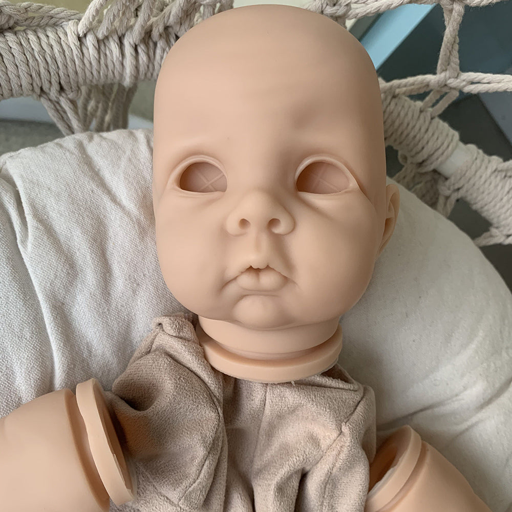 kit bambola reborn completo corpo in tessuto