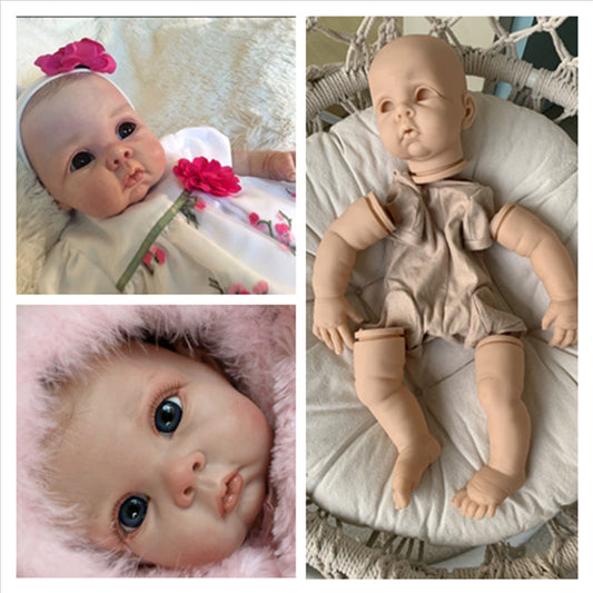 kit bambola reborn completo corpo in tessuto