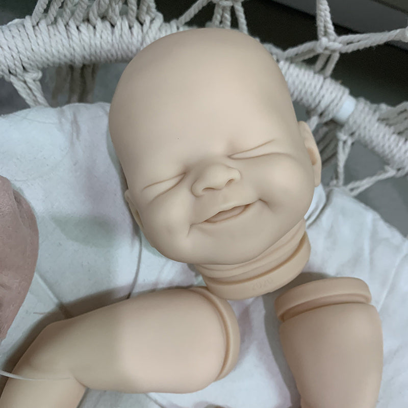 kit bambola reborn completo corpo in tessuto