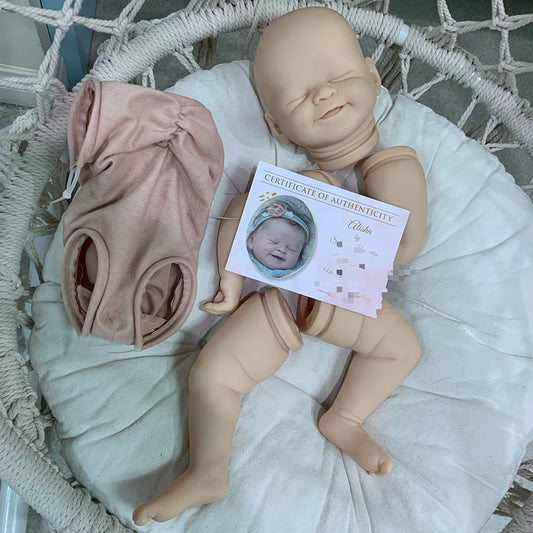 kit bambola reborn completo corpo in tessuto