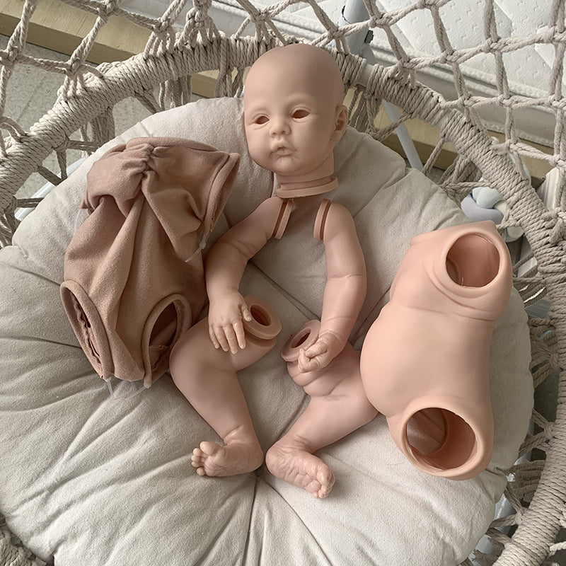 kit bambola reborn completo corpo in tessuto