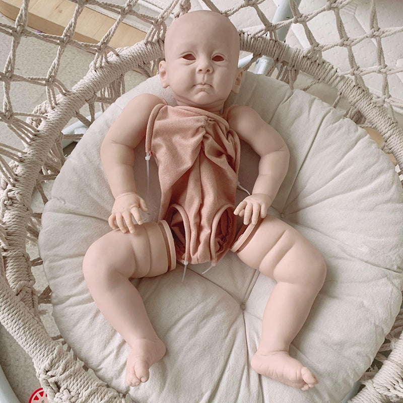 kit bambola reborn completo corpo in tessuto