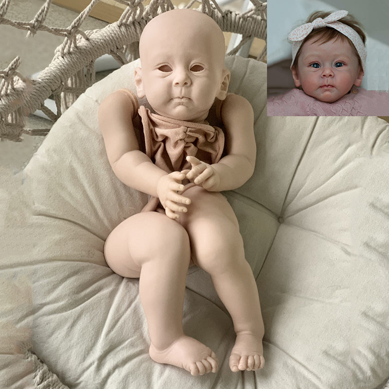 kit bambola reborn completo corpo in tessuto