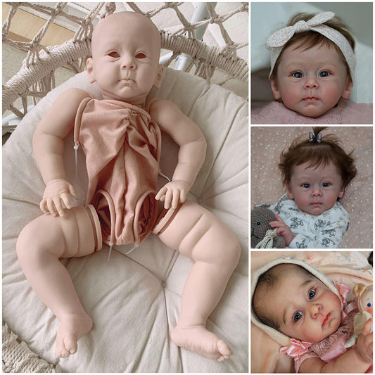 kit bambola reborn completo corpo in tessuto