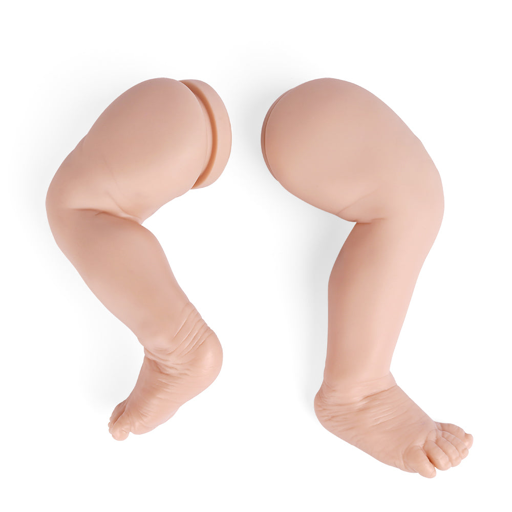 kit bambola reborn completo corpo in tessuto