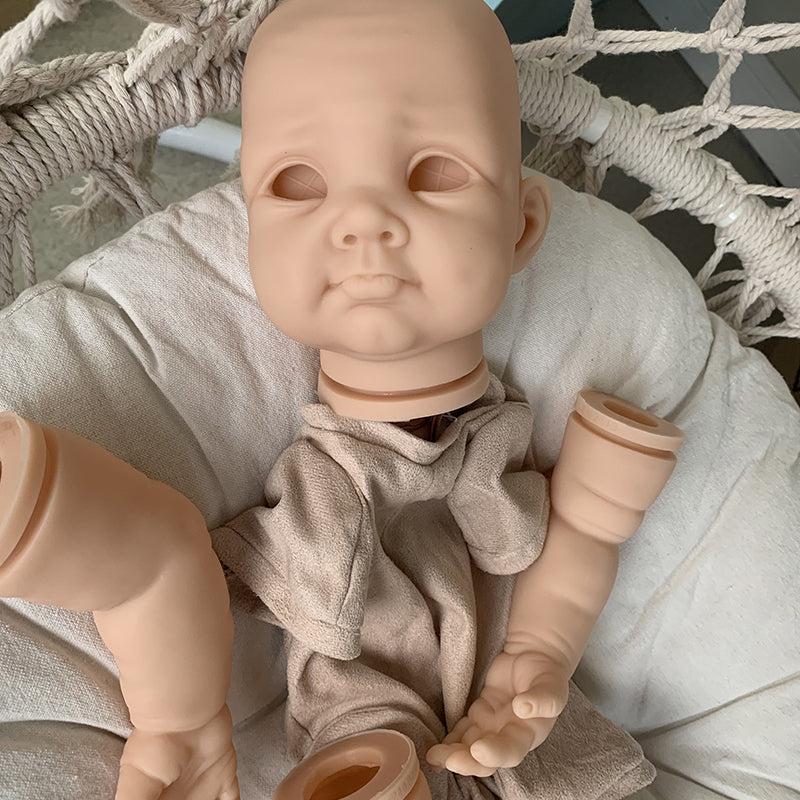 kit bambola reborn completo corpo in tessuto
