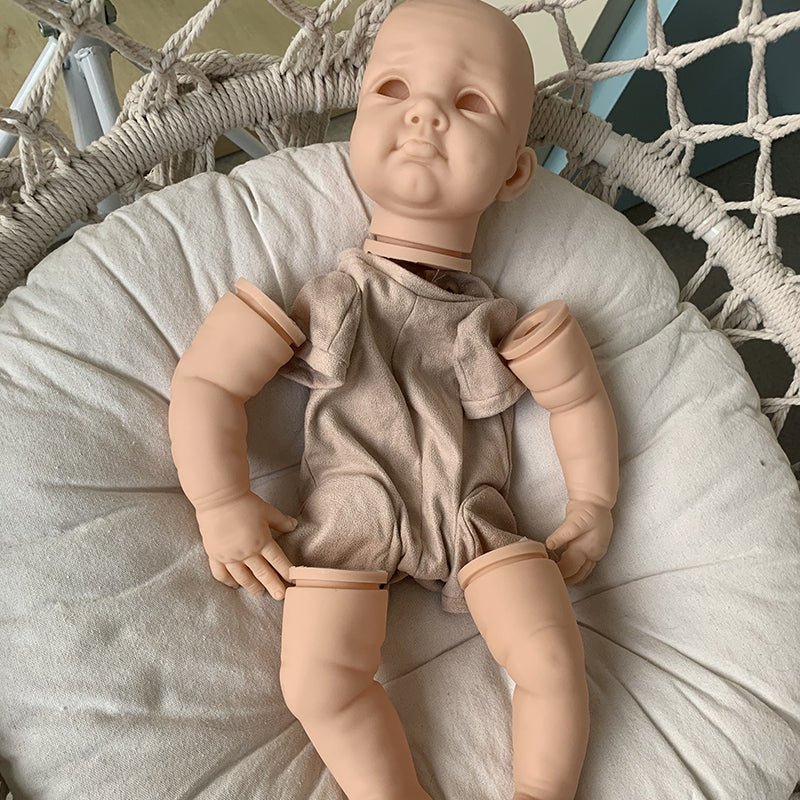 kit bambola reborn completo corpo in tessuto