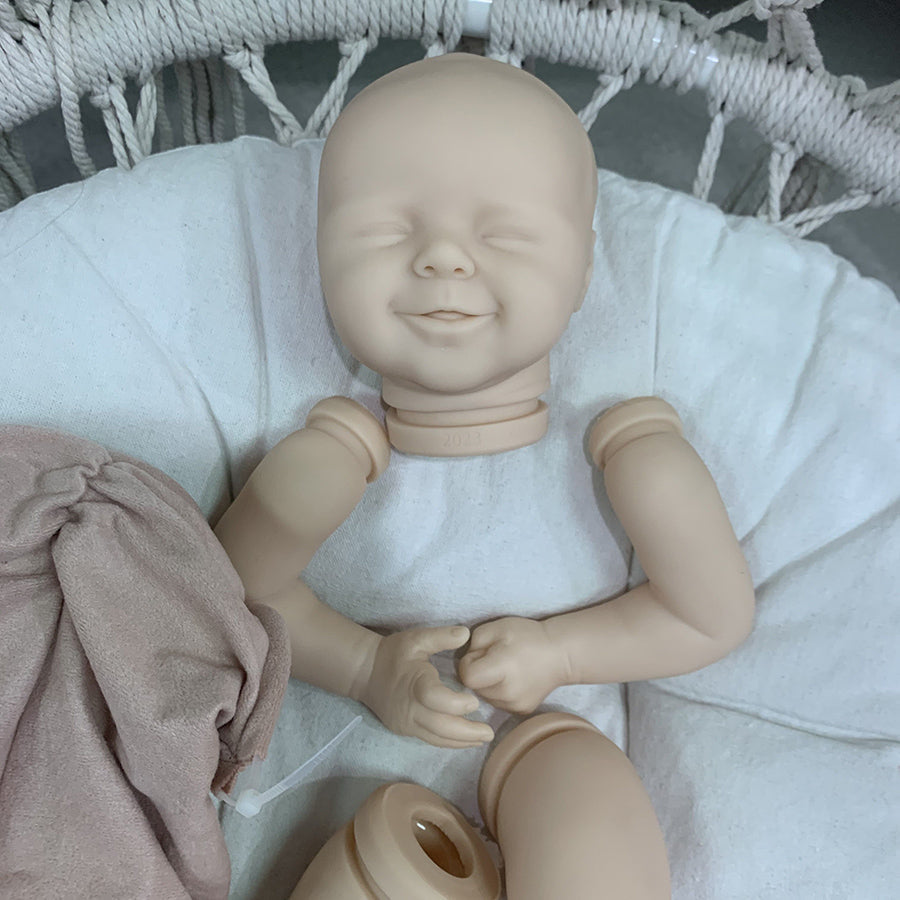 kit bambola reborn completo corpo in tessuto