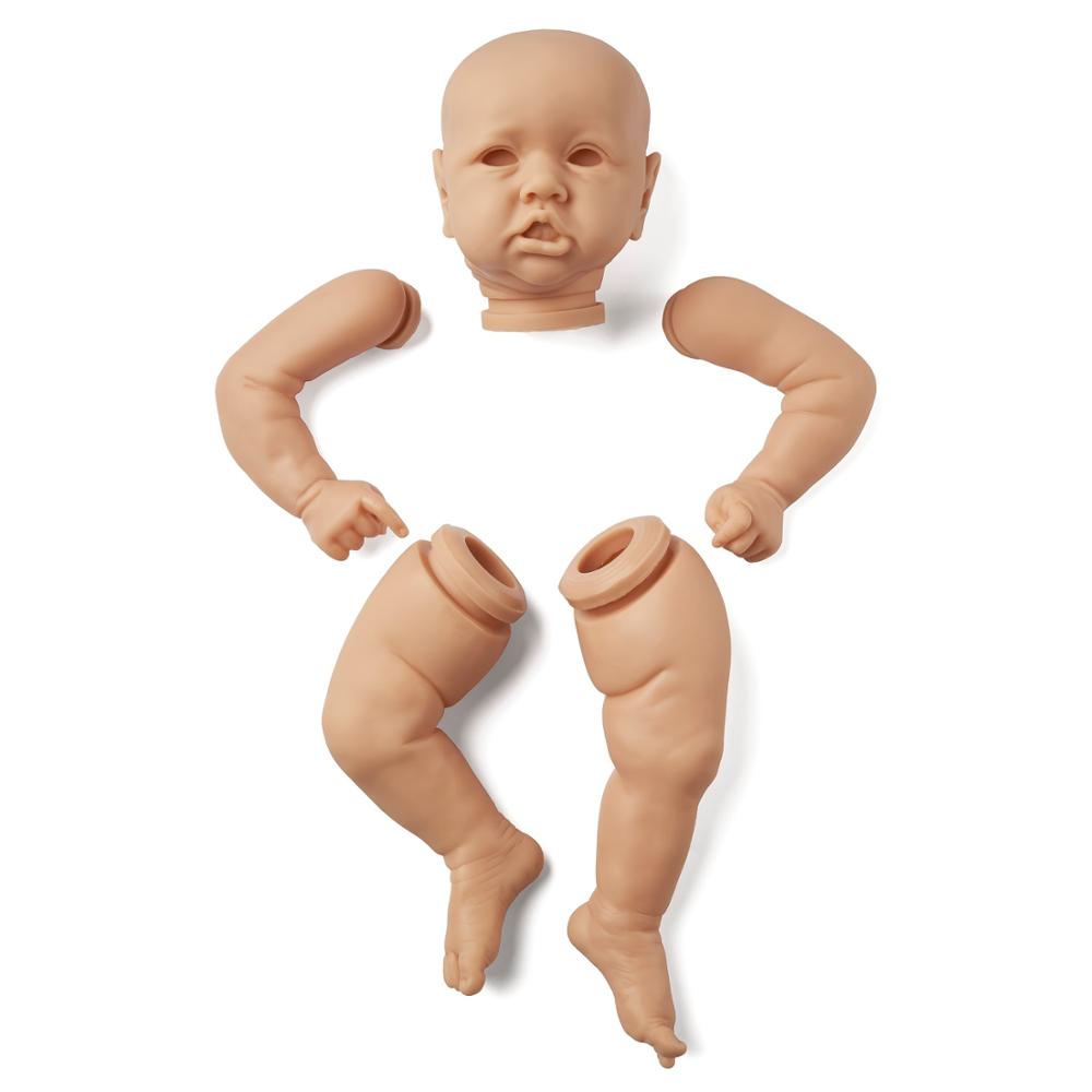 kit bambola reborn completo corpo in tessuto