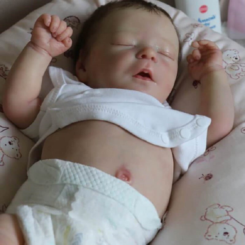 bambola reborn maschio corpo in tessuto